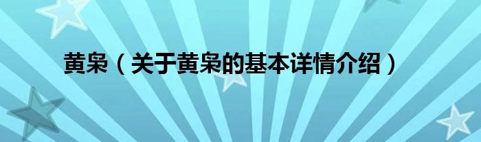 黄枭（关于黄枭的基本详情介绍）